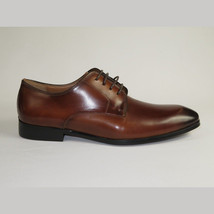 Men's Shoes Steve Madden Soft Leather upper Lace Up Parsens Tan image 7