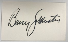 Barry Goldwater (d. 1992) Signed Autographed 3x5 Index Card - HOLO COA - £31.29 GBP