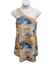 DSG Momentum Activewear Dress Womens XL  Multicolor One Shoulder Golf Te... - $24.74