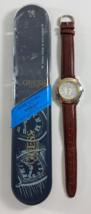 Vintage 1994 Guess Mens Quartz Watch with Indiglo Genuine Leather Band &amp; Case - £39.56 GBP
