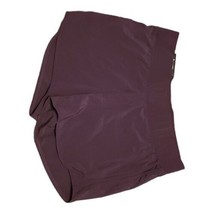 NWT Members Mark Women&#39;s Active Woven Shorts Rib Sides Plum Size Small New - $15.00