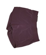 NWT Members Mark Women&#39;s Active Woven Shorts Rib Sides Plum Size Small New - $285.59 MXN