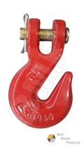(10) 5/16&quot; Clevis Chain Grab Hook Wrecker Tow Truck Trailer Clevis Riggi... - £25.03 GBP