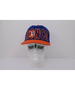 Starter Denver Broncos Baseball Hat Cap Fitted 7-7 3/4 Starfit Blue &amp; Or... - $466.65 MXN