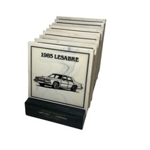 Vintage 1985 BUICK Salesman Coaster / Tile Lot with Display Stand Letter - £18.79 GBP