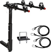 Aa Products 3 Bike Rack Platform Hitch Mount Rack Foldable Bicycle Rack For - £76.71 GBP