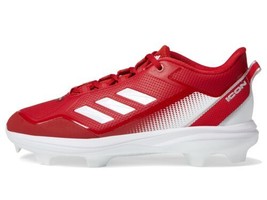 adidas Men's Icon 7 TPU Baseball Shoe, Team Power Red/Silver Metallic/White, 11. - $65.17