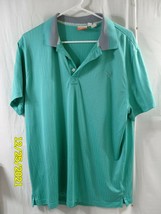 Men&#39;s Puma Polo Shirt Green XL - $15.86