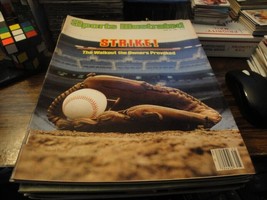 Vintage June 22, 1981, Baseball Strike Sports Illustrated MLB Baseball Strike - £8.66 GBP