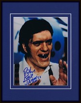 Richard Kiel Signed Framed 11x14 Photo Display B&#39;BC James Bond Jaws Inscription - £97.08 GBP