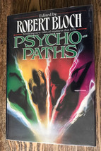 ~PSYCHO-PATHS edited by ROBERT BLOCH~1991 HB/DJ TOR BOOK Signed By Editor - £35.03 GBP