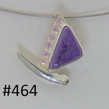 Blank Pendant Handcrafted Custom Order You Select Gems Labor Only Design 464 - £63.94 GBP