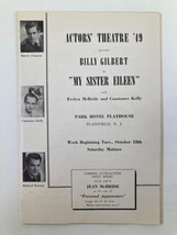 1949 Souvenir Program Actors&#39; Theatre Billy Gilbert in My Sister Eileen - £14.85 GBP