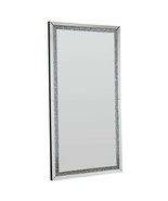 Noralie Floor 35&quot;x68&quot; Mirror, LED, Mirrored &amp; Faux Diamonds - $15,204.62 MXN
