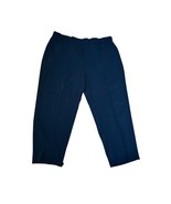NWT Nordstrom MSRP $99 Elastic Waist Black Pants Trousers Career Casual ... - $660.17 MXN