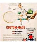 1950 Texaco Havoline Motor Oil Jack Kramer Racket Advertisement Tennis D... - $909.70 MXN