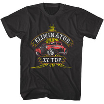 ZZ Top Eliminator Deco Car Men&#39;s T Shirt Garage Album Rock Band Concert Tour - £21.13 GBP+