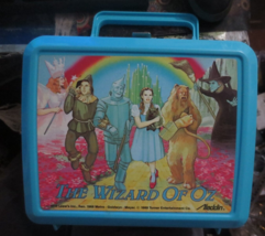 Vintage 1989 Aladdin The Wizard of Oz Plastic Lunch Box clean - £13.09 GBP