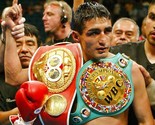 ERIK MORALES 8X10 PHOTO BOXING PICTURE WITH BELTS - $4.94