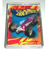 Hot Wheels Red Acrylic Executive Desk Top Paperweight - £10.51 GBP