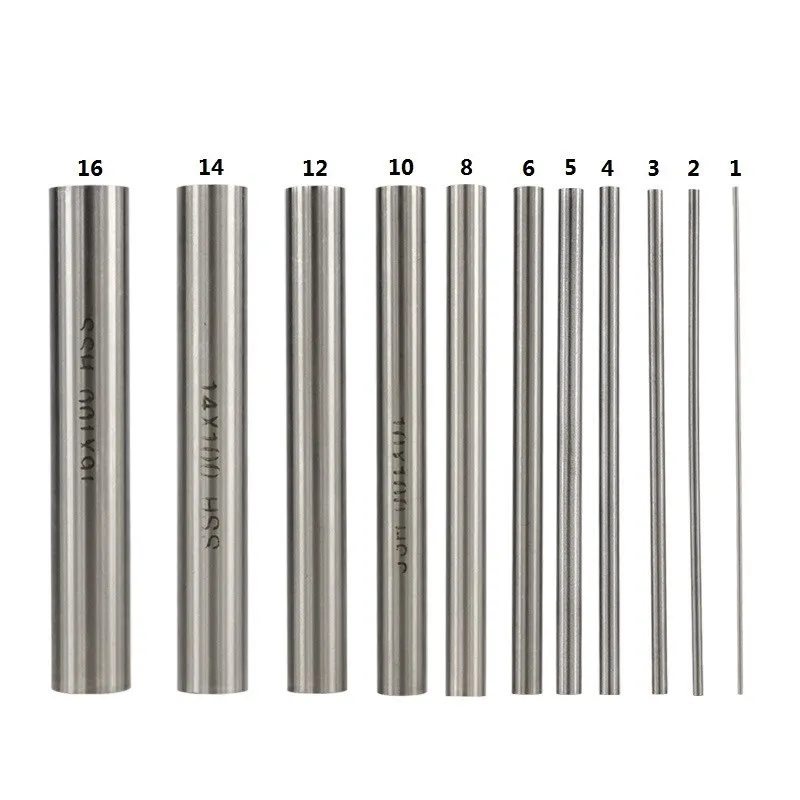 Stainless Steel Rod 1-16mm CNC Lathe Rod Shaft 100mm Long Linear Shaft Metric Ro - £156.91 GBP