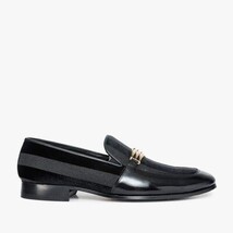 The Pontalto Leather Men Shoe Black Bit Loafer image 10