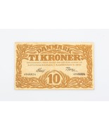 1930 Danemark Dix Kroner Note VF Nationalbanken I Copenhague Très Fin P ... - €42,74 EUR