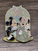 Disney Mickey Mouse Minnie Mouse Wedding Trellis Trading Pin KG JD - $13.86 CAD