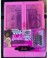 Barbie Fashionistas Ultimate Closet Portable Fashion Playset NEW Doll Ca... - £25.45 GBP