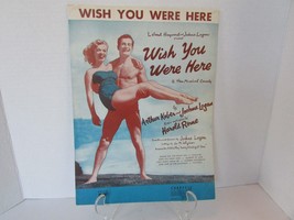 Wish You Were Here Musical Chappell 1952 Harold Rome Sheet Music - £4.67 GBP