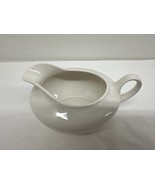Vintage Homer Laughlin Triumph Fine China Snow White Gravy Sauceboat Cre... - $27.71 CAD