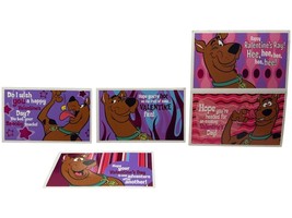 Hallmark Scooby Doo Valentines Cards Lot of 5 Hanna-Barbera Cartoon Dog - $4.99