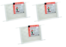 Screen Door Grille 30&quot; White Plastic - Prime-Line PL15517 (3-PACK) - $79.19