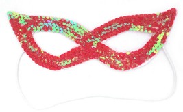 Sparkle Bling Sequin Eye Mask Costume Cat Halloween Masquerade Party - F... - $4.45