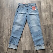 New Signature Levi Strauss &amp; Co Women's Mid Rise Regular Fit Boyfriend S... - $19.78