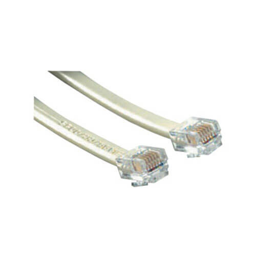Datatech RJ12 6 Position 6 Conductor Plug to Plug Cable - 5m - $47.40