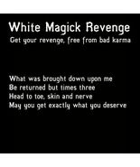 50x FULL COVEN WHITE MAGICK REVENGE WITHOUT CONSEQUENCES MAGICK Witch Ca... - $77.77