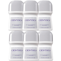 Avon Odyssey 2.6 Fluid Ounces Roll-On Antiperspirant Deodorant Six Piece... - £17.28 GBP