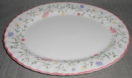 Johnson Brothers Summer Chintz Pattern Oval 12&quot; Serving Platter England - £12.46 GBP
