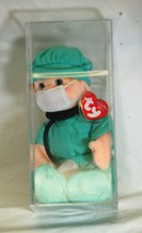 Ty Beanie Baby Buzz Scrub Gear Complete 2000 Retired Tags Display Box Case - £35.03 GBP