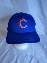 Chicago Cubs Youth Baseball Cap Hat Adjustable Team MLB Blue/Red Embroidered - £11.00 GBP