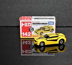 Takara Tomy Dream Tomica No 142 Transformers Bumblebee Diecast Model Car... - $12.60