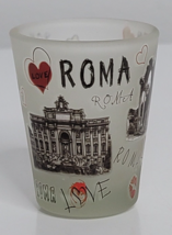 Roma Italy Colosseum Pantheon Buildings Shot Glass Bar Shooter Travel So... - £7.18 GBP