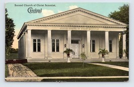 Second Church of Christ Scientist Cleveland Ohio OH 1912 DB Postcard Unused O1 - £2.32 GBP