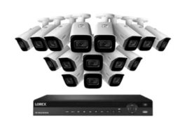 16-Channel Nocturnal NVR System with 4K (8MP) Smart IP Security Cameras ... - $1,975.00