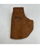 Galco Gun Leather Holster Brown Belt Metal Loop Conceal Carry Pistol J149L - £13.97 GBP