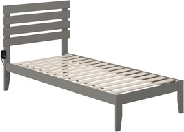 Grey Twin Xl Afi Oxford Bed With Usb Turbo Charger. - £237.38 GBP