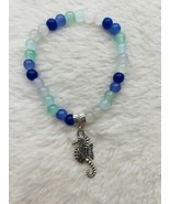 Under water seahorse glass bead bracelet - $7.00