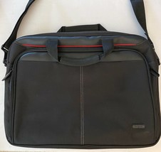 Targus laptop bag 17&quot; Shoulder Strap Red Stripe - £11.43 GBP