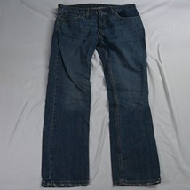 Levis 36 x 32 559 2765 Relaxed Straight Medium Distress Denim Jeans - £19.51 GBP